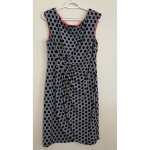 Connected Apparel Womens Sheath Dress Size 12‎ Navy Blue